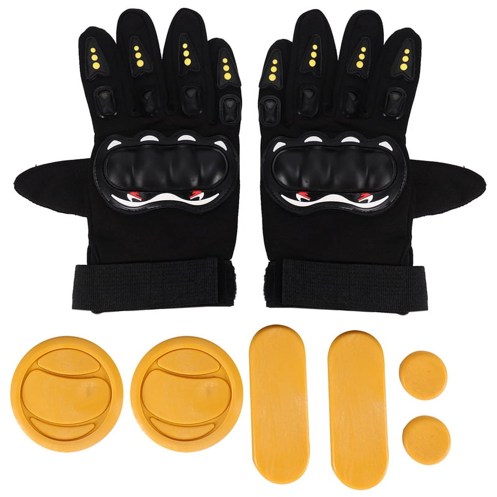 DIY Longboard Slide Gloves Skateboard Gloves Foam Protector Downhill Longboarding Skate Gloves