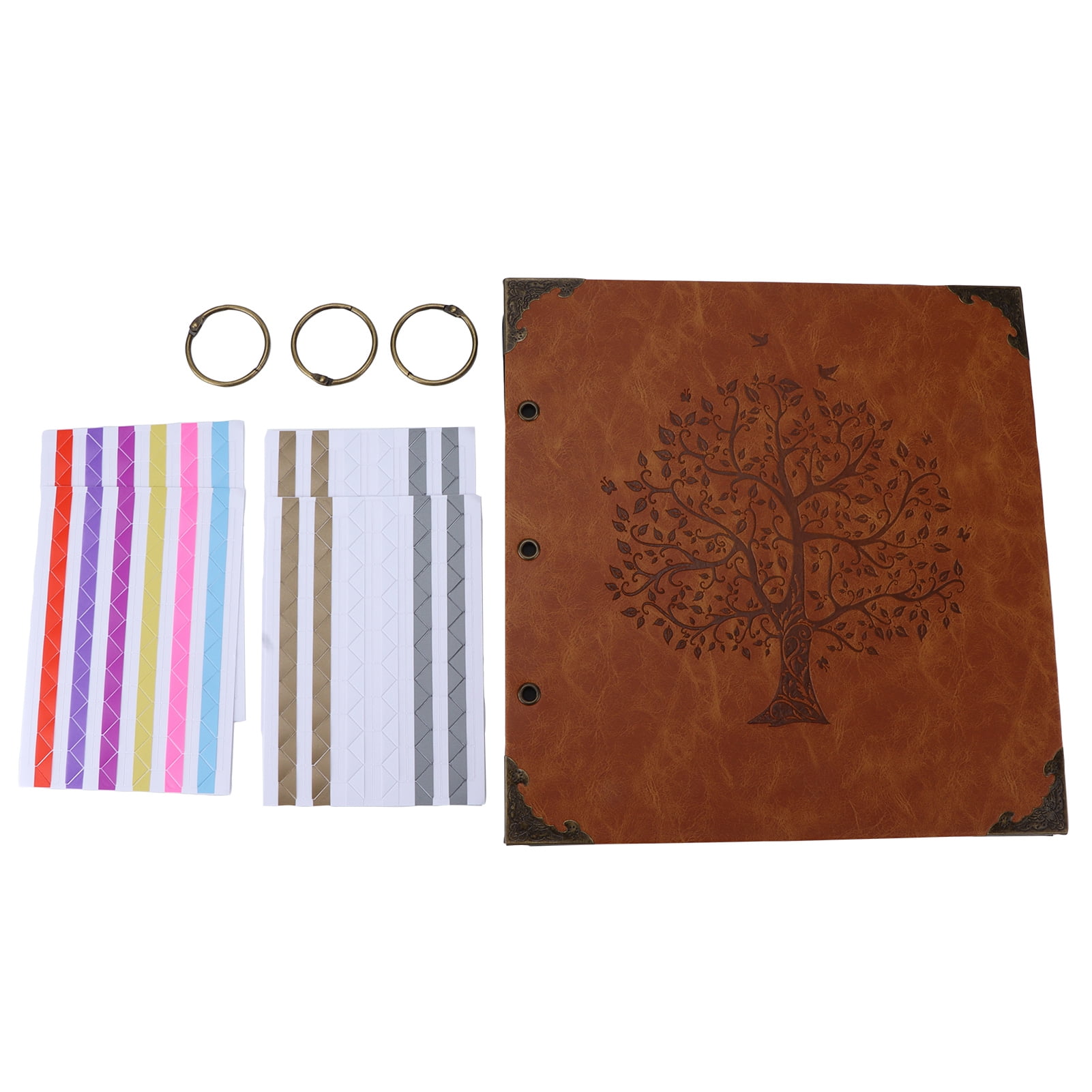 DIY Loose Leaf Photo Album Retro Style Complete Tools for Collecting