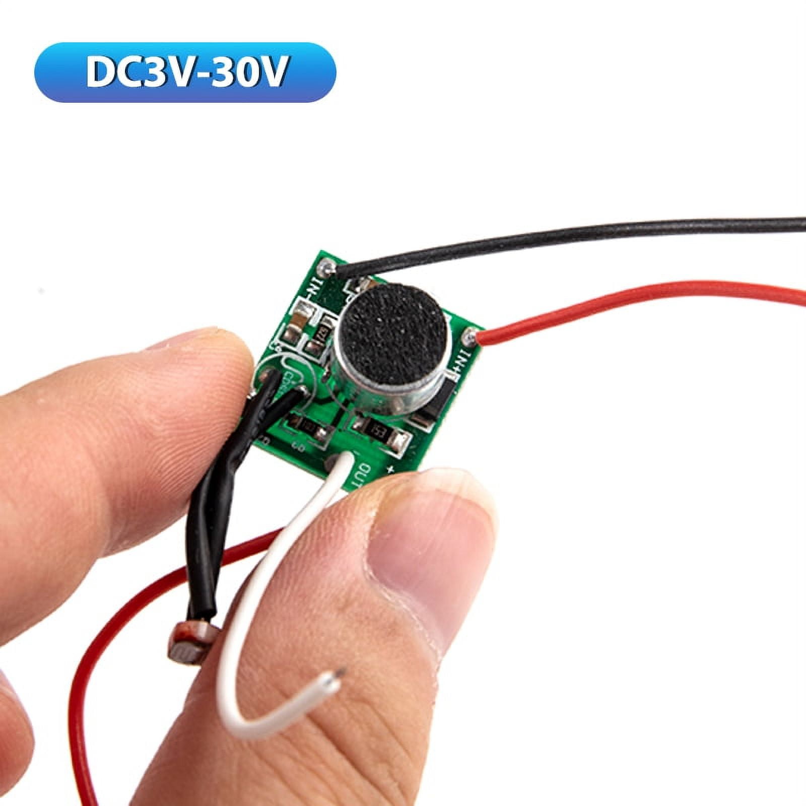 DIY Low Voltage Sound Light Control Sensor DC 3V-30V LED Driver Switch ...