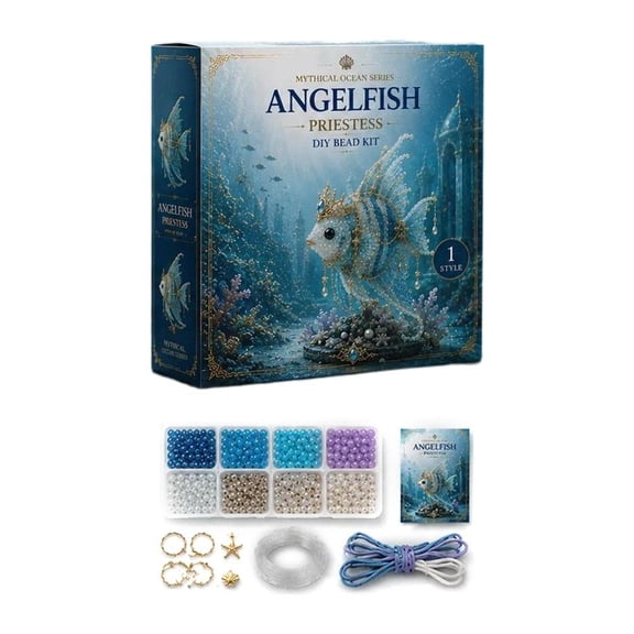 DIY Marine Life Bead Craft Kit Turtle Octopus Dragon Phoenix Fish Thread Beads Handmade Creative Building Set for Kids and Family Activity Gift