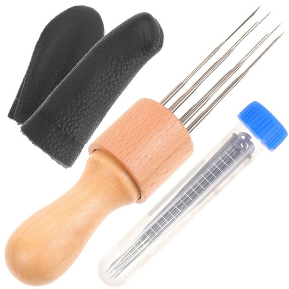 DIY Material Kit Art Craft Needles Cross Stitch Supplies Lancet Embroidery Tools Dread Crochet