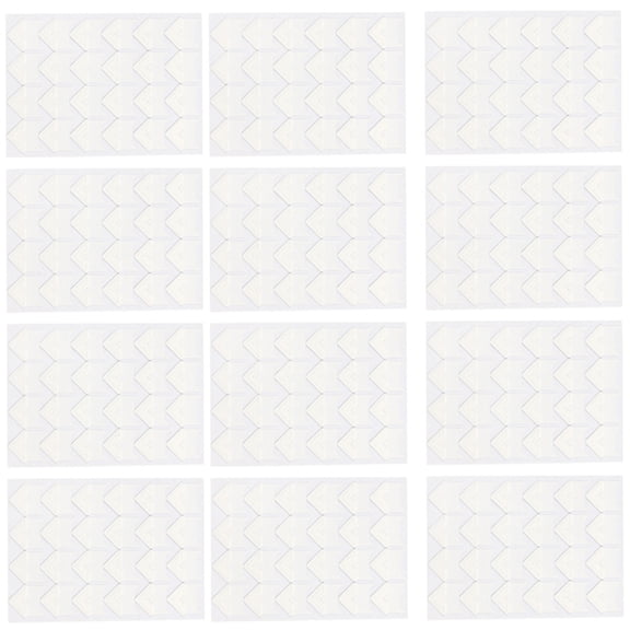 DIY Memory Book Adhesive Corner, 12Pieces, Assorted Color for Photo Mounting