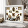 thumbnail image 1 of DIY Mini Museum Silhouette Box - Creative Paper-Cut Silhouette Mini Display Frame for Handmade Craft Project, Unique Desktop Ornament for Home Office Wall & Tabletop Art Decorative Gift, Yellow, 1 of 9