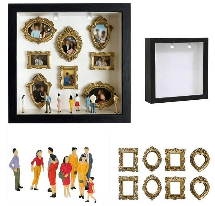 DIY Mini Museum Silhouette Box, DIY Museum Of Us Verlichte Shadow Box
