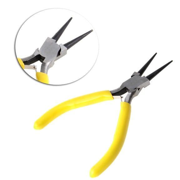  DIY Mini Round Nose Jewelry Pliers Practical Jewelry Handmade Carbon Steel Tool