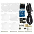 DIY Mini Weather Station Kit With USB Power Supply Bright OLED Display