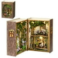 DIY Miniature Dollhouse Kit Fantasy Cube Series with LED Lights