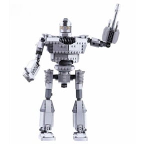 DIY Model Building Blocks Set for Iron Giant Robot I Am Not a Gun MOC Bricks Toy