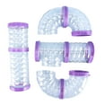 thumbnail image 1 of DIY Modular Hamster Cage Tube Maze Habitat with Interconnecting Plates and Secure Sealing Caps for Small Pet Exploration and Play, 1 of 3