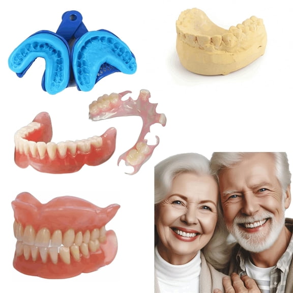 DIY Moldable Character Teeth Craft Kit  Custom Costume Prop Set, Parties & Creative Projects (2 Sets Included)