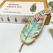 DIY Mosaic Kit, DIY Glass Mosaic Tiles for Crafts, Mosaic Crafts Materials Package Home Decoration