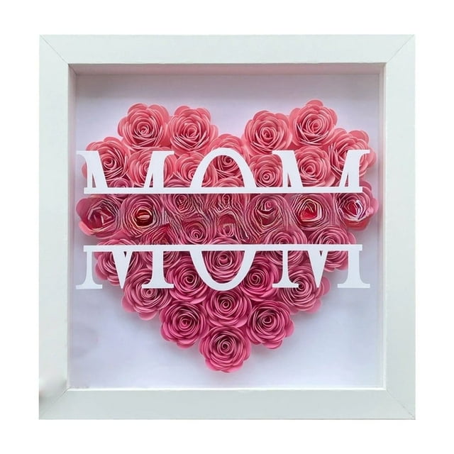 DIY Mother’s Day Photo Frame Gift With Written Name Or Blessings DIY