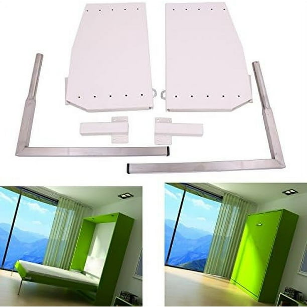 DIY Murphy Bed Mechanism Hardware Kit ，Vertical bed Mounting,King Size