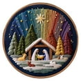 thumbnail image 1 of DIY Nativity Scene Embroidery Kit for Beginners, 1 Piece Christmas Embroidery Set with Hoop, Thread, Needles, Religious Handcraft for Holiday Decor, Thoughtful Christian Gift Idea, 1 of 6