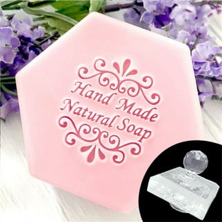 Christmas Theme Transparent Soap Stamp Natural Organic Soap Making Acrylic  Stamps Resin Crafts Making Acrylic Chapters