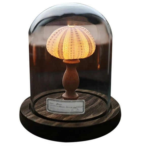 DIY Night Light Mini LED Lamp Soft Lighting Flicker Free Nightstand Lamp Novelty Home Decor Great Present Idea Style:B