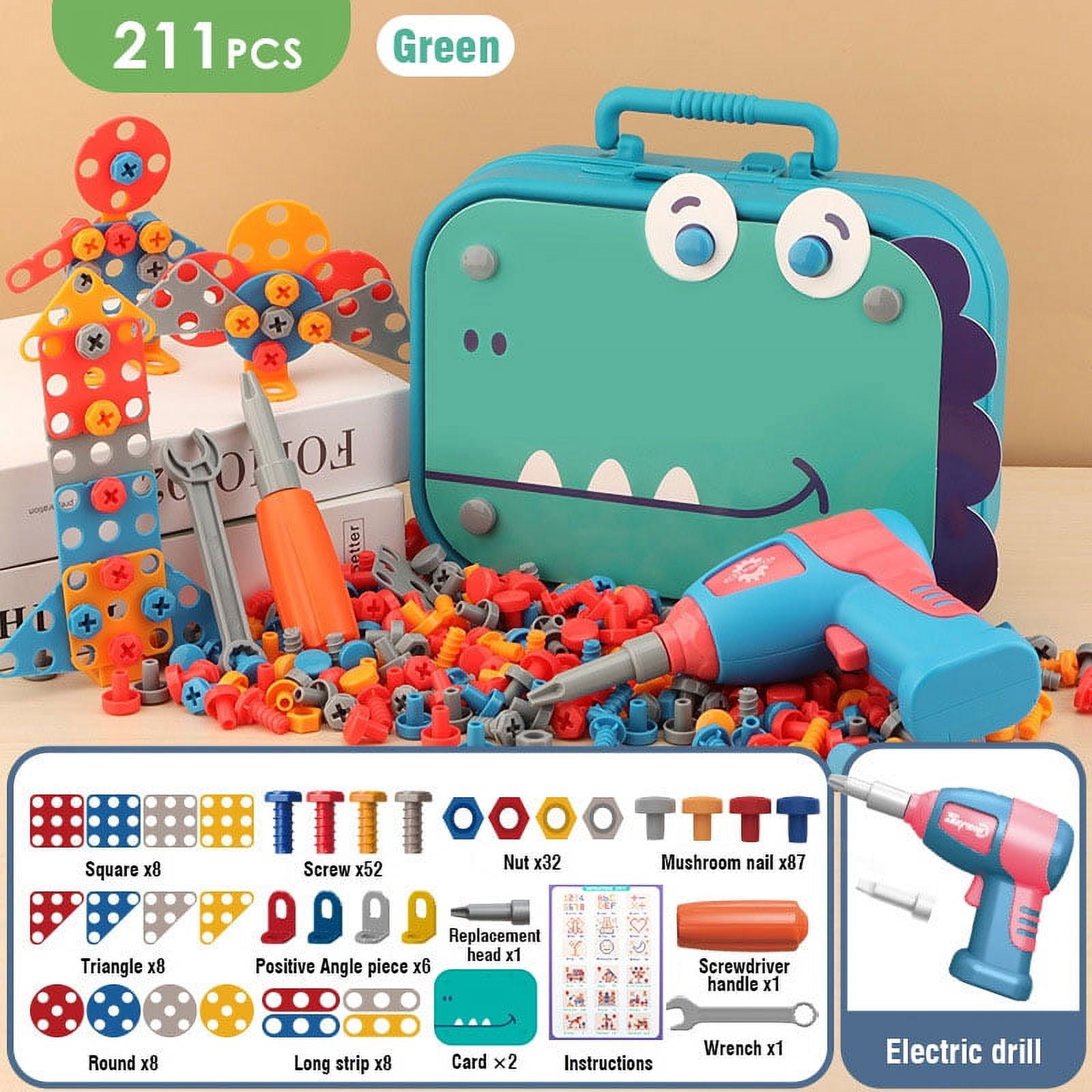 DIY Nut Hand Disassembly Assembly Puzzle Simulated Screwing Toolbox ...