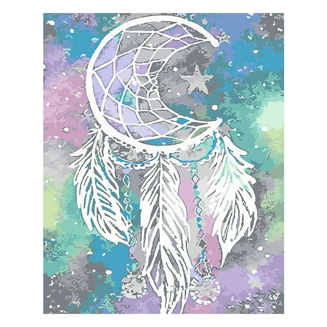 DIY Oil Painting 16 x 20 Inch With Brushes And Pigment (Without Oil