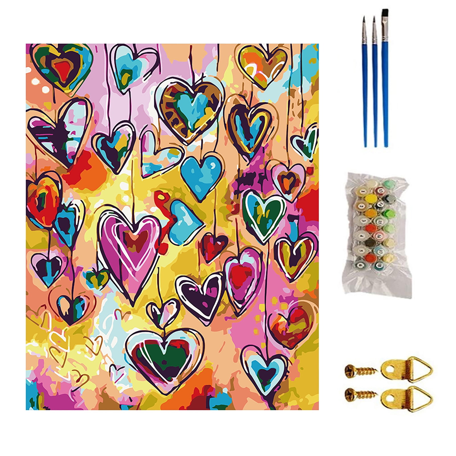 DIY Oil Painting 16 x 20 Inch With Odorless Turpentine for Oil Painting