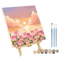DIY Oil Painting Kit Paint By Numbers Adult Children Beginners> C2H0