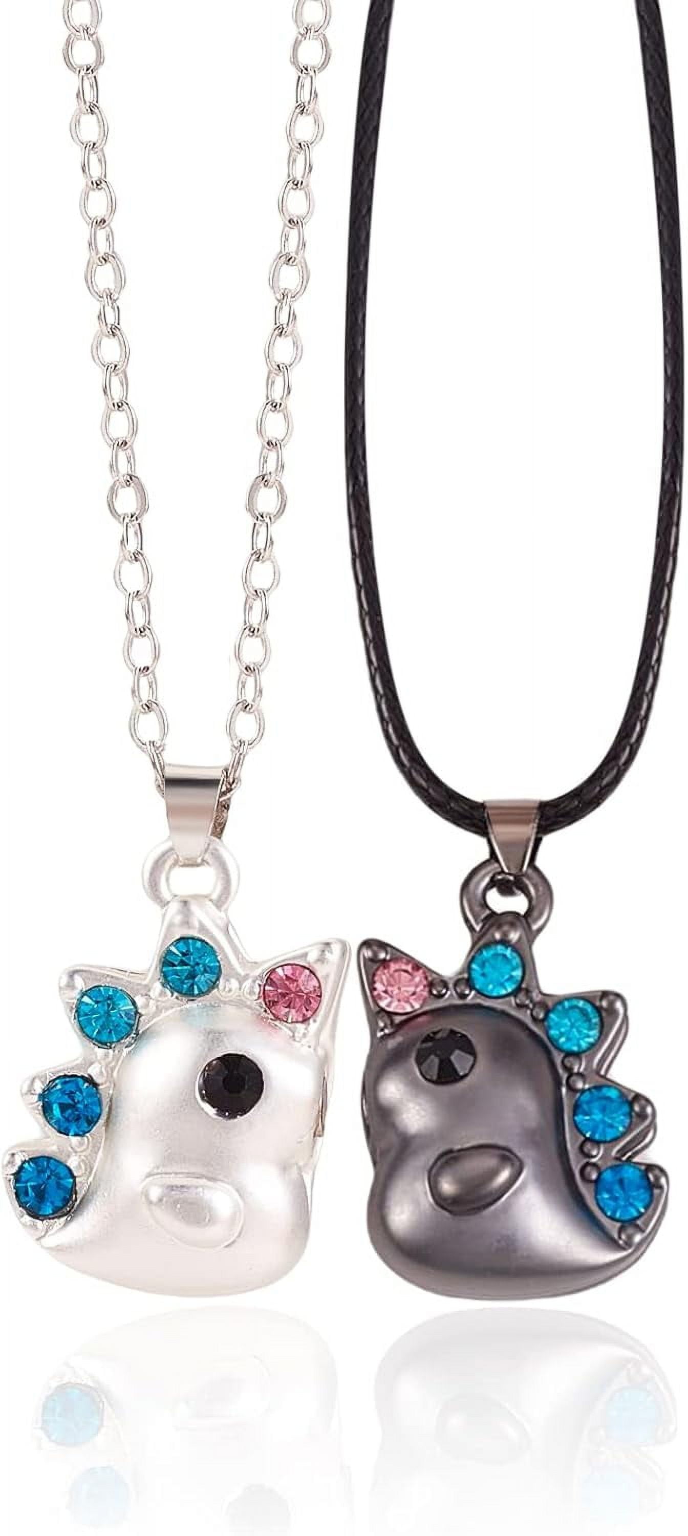 DIY Ornaland Pcs Magnetic Matching Necklace Cute Dinosaur