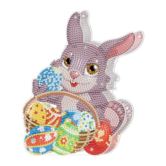 DIY Ornament Desk Decor Diamond Drawing Rhinestones Kits - C