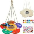 thumbnail image 1 of DIY Outdoor Bird Feeder Kit, Kids Craft Project, Wooden Paintable Bird Feeder For Garden, Backyard, And Classroom Activities, 1 of 6