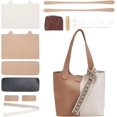 thumbnail image 1 of DIY PU Leather Purse Bag Making Kit Shoulder Bag Making Set for Purse DIY Making Handmade Stitch Leather Bag Making Materials for DIY Handbag Accessories Shoulder Bag Making Tan, 1 of 9