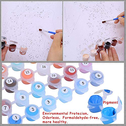 DIY Paint by Numbers for Adults Wassily Kandinsky DIY Oil Painting