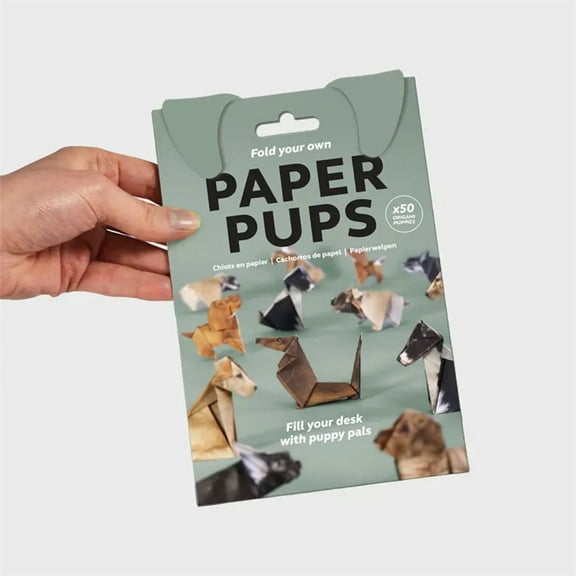 DIY Paper Cats - 50 Sheets DIY Origami Paper to Fold Cute Cat Figures, Fun Craft Activity for Adults & Kids, Desk Decoration & Gift for Cat Lovers,Dogs