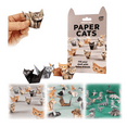 thumbnail image 1 of DIY Paper Cats Kit, Cute Kitten Origami Papercraft Kit, DIY Paper Cats, Animal Papers Sculpture for Teens & Adults, Desk Decoration & Gift for Cat Lovers 2Sets(Cats), 1 of 9