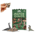 thumbnail image 1 of DIY Paper Cats Kit | Cute Kitten Origami Papercraft Kit | Fun Craft Activity for Adults & Kids | Funny Dog Meme Paper Crafts for Desk Decor & Relaxing Hobby 2Sets(Dinos), 1 of 9