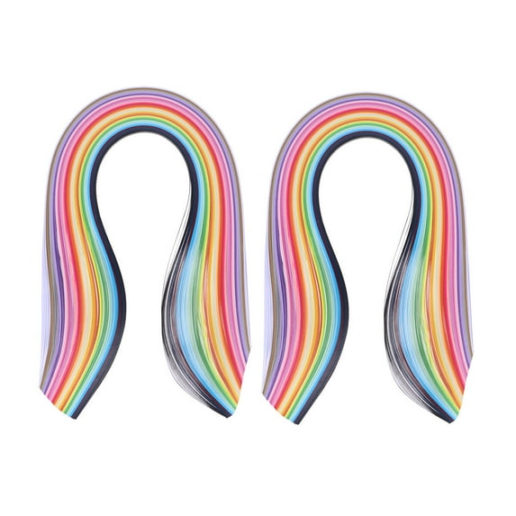 DIY Paper Quilling Strips 520 Strips 26 Colors Paper Strips Set for ...