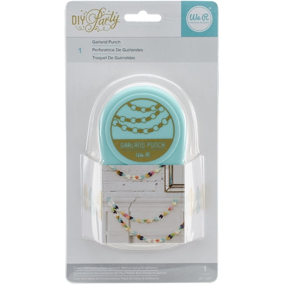 DIY Party Paper Punch-Garland, Pk 1, We R Memory Keepers
