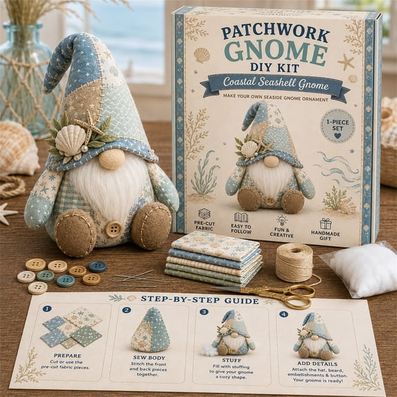 DIY Patchwork Animal – Create Your Own Adorable Animals, 8 styles of dolls to choose from, 3D Cat DIY Sewing Project for Adults &Beginners, Home Decor & Gift