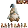 thumbnail image 1 of DIY Patchwork Gnome Sewing Kit, Christmas Handmade Plush Gnome Craft Set, Holiday Fabric Gnome Making Kit for Home Decor & Christmas Gift F, 1 of 6