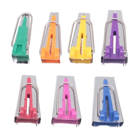 DIY Patchwork Sewing: 7-Size Fabric Bias Tape Makers Set, 6-25mm Binding Tools for Quilting