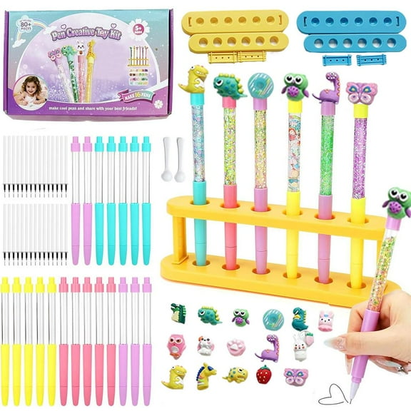 DIY Pen Making Kit for Kids Girls Age 5 - 12: Unleash Creativity with Customizable Pen Craft