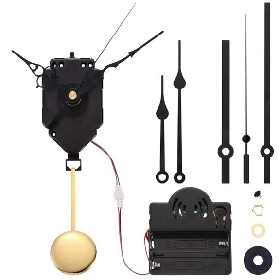 DIY Pendulum Clock Movement: Music Box, Pendulum, and Pointer Easy to Install