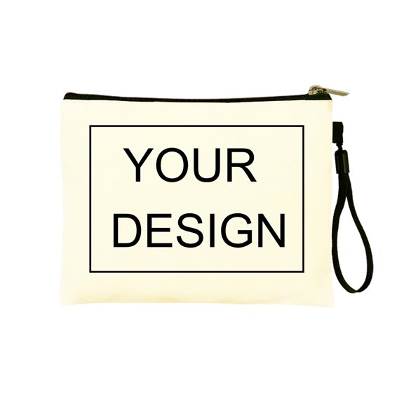 DIY Personalized Customized Photo/LOGO/Text/Picture Teacher/Birthday Gift Make up Bags Toilet Kit Cosmetic Bag Mini Makeup Pouch
