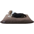 thumbnail image 1 of Dogbed4less Pet Bed Cover Set with Waterproof Liner and Zipper, 48 x 29 inch, Denim Brown, 2 Count, 1 of 7