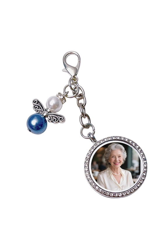 DIY Photo Locket Memorial Gifts Bouquet Charm Bridal Keepsake Necklace Pendants
