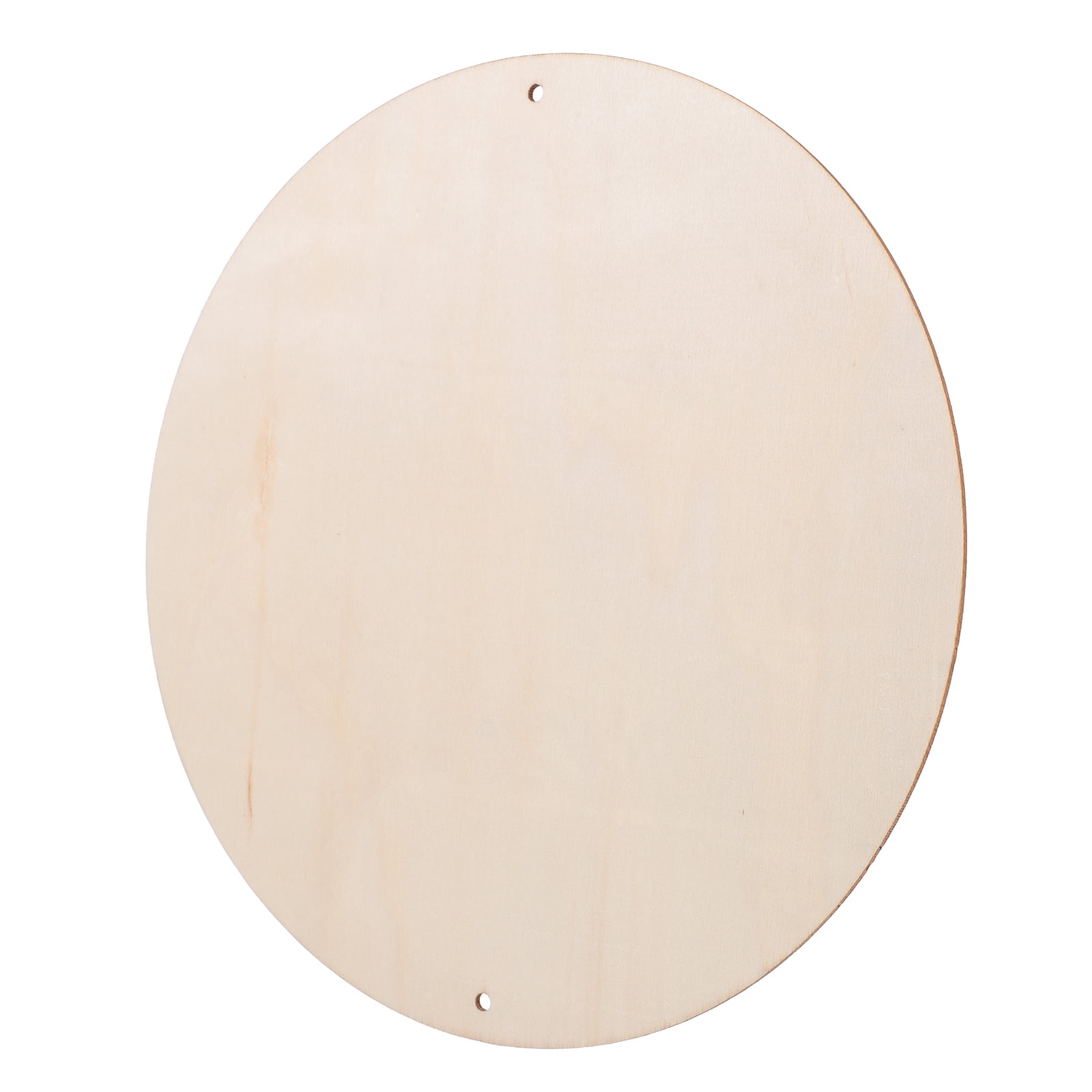 DIY Planks Wooden Shapes to Paint Unfinished Sign Clay Craft Round