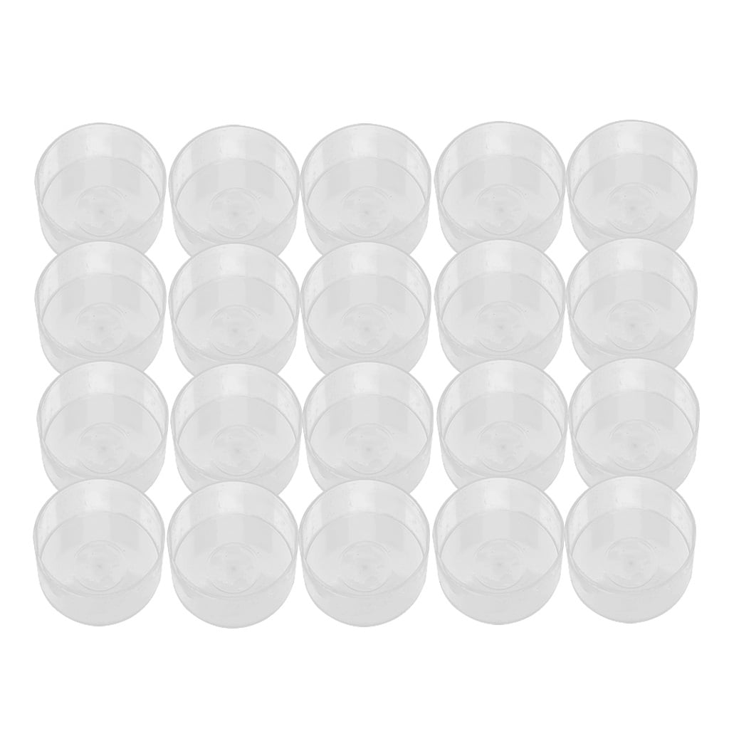 DIY Plastic Candle Mold 4 Shape Containers Jewelry Container Box Holder Mold Candle Soap Making Holder Crafts Supplies