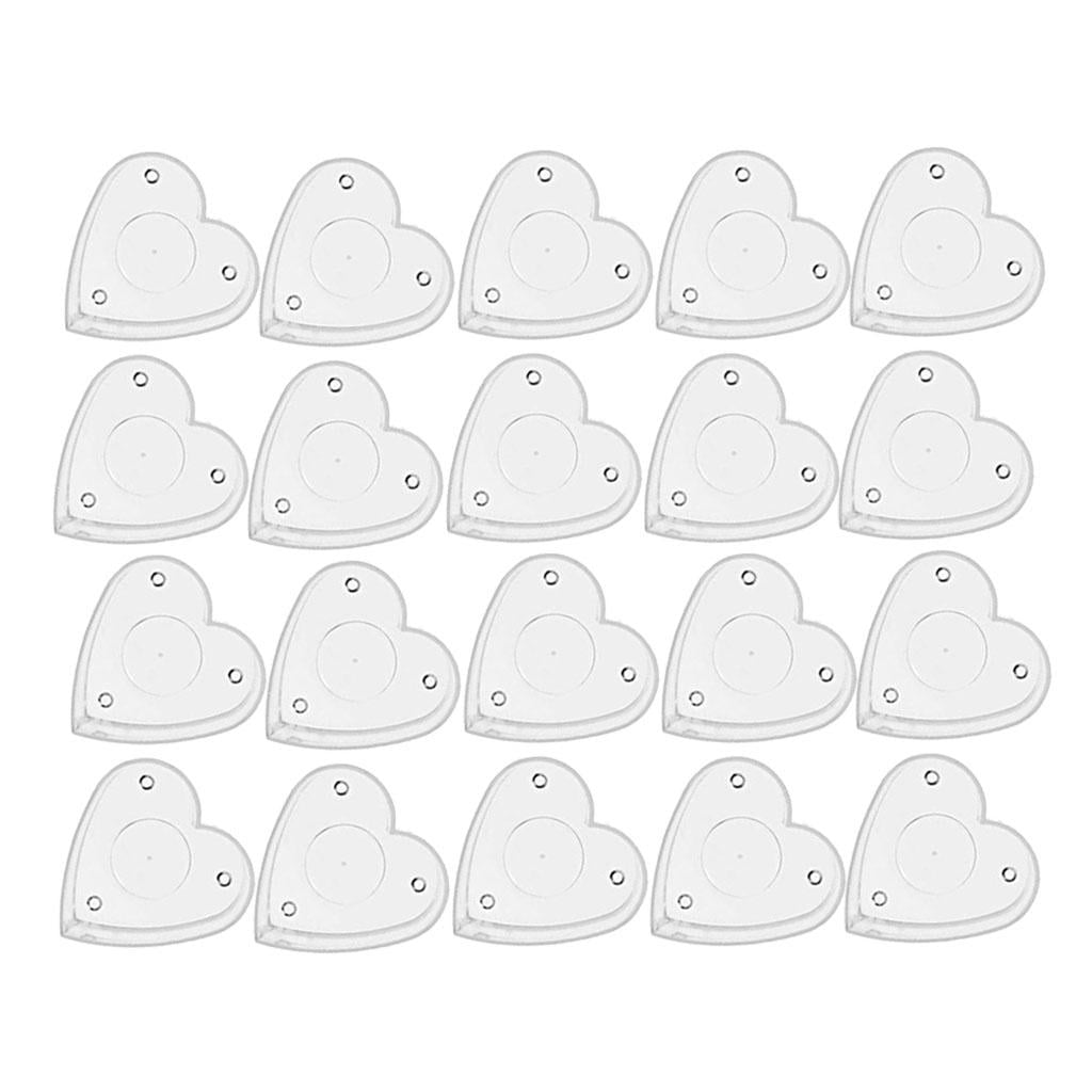DIY Plastic Candle Mold 4 Shape Containers Jewelry Container Box Holder Mold Candle Soap Making Holder Crafts Supplies