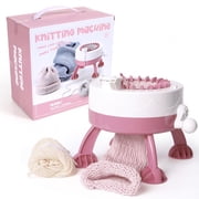 VIFERR Knitting Machine, 22 Needles Smart Weaving Loom Knitting Board Rotating Double Knitting Loom Machine, DIY Hand Artifact Wool Machine for Adults and Kids