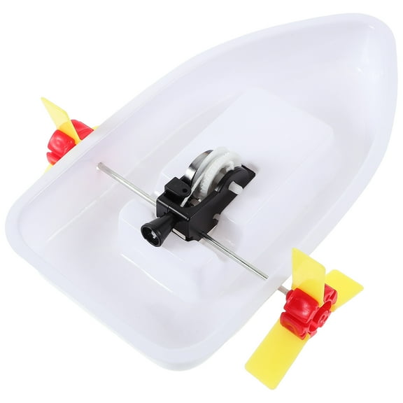 DIY Plastic Sailboat Model Toy for Kids Handmade School Projects