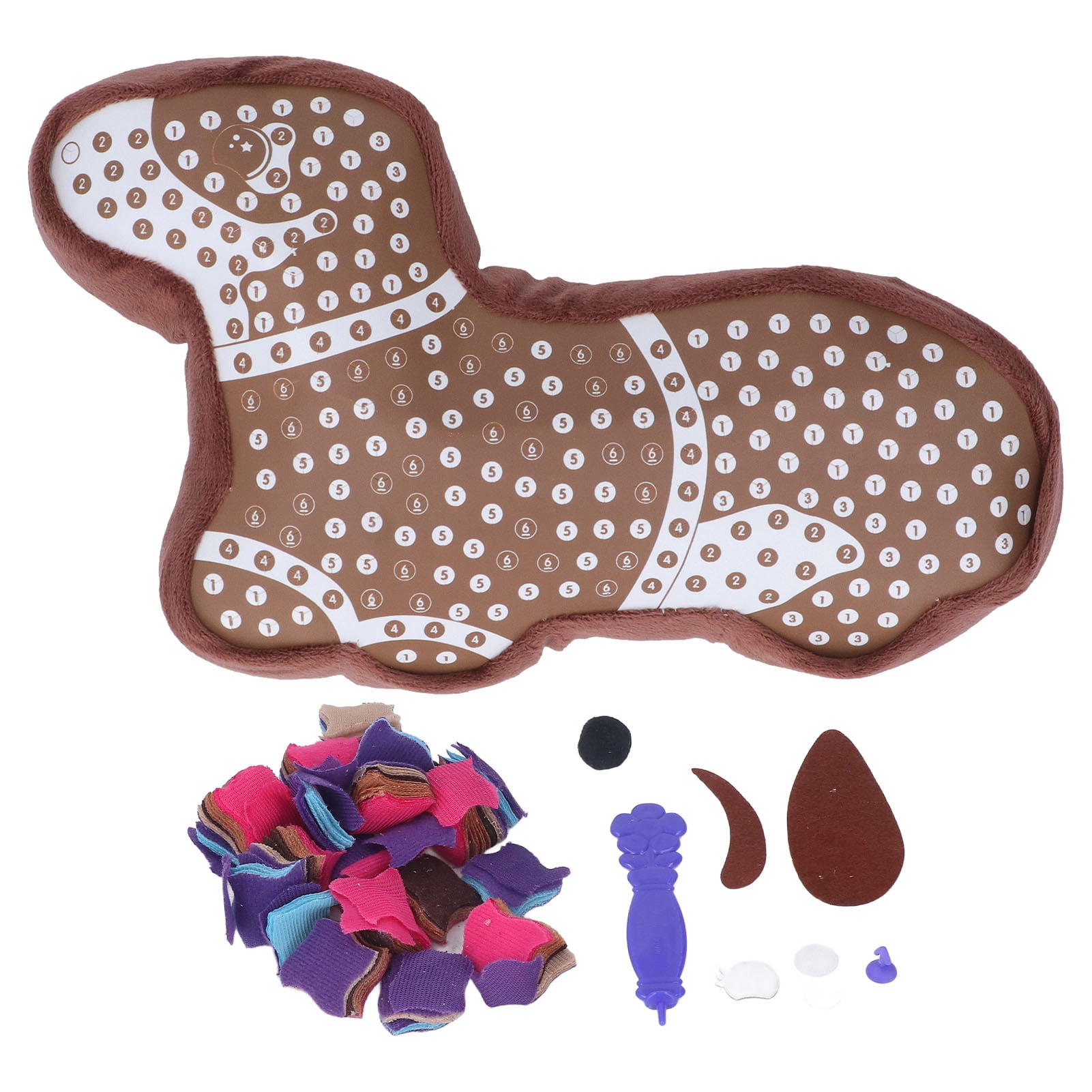 DIY Plush Craft Pillow, DIY Fabric Art Kits, Kids Creative Learning