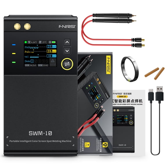 DIY Portable Mini Spot Welder Machine 18650 Batter Adjustable Welding Machine with LCD