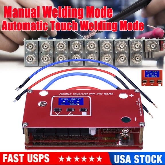 DIY Portable Mini Spot Welder Machine Various Welding Power Supply 18650 Battery